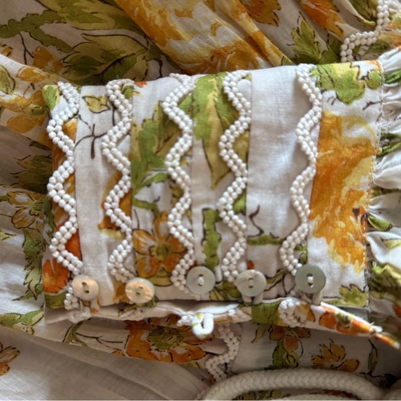 ALÉMAIS Floral Lace Dress | Size 12 - Picture 7 of 7